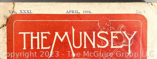 Two (2) Munsey's Magazines - March 1899 and April 1904