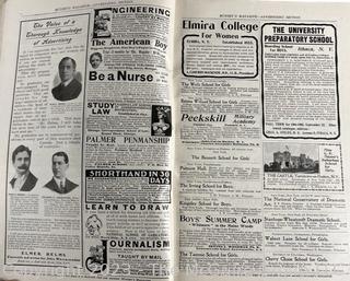 Two (2) Munsey's Magazines - March 1899 and April 1904