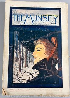 Two (2) Munsey's Magazines - March 1899 and April 1904