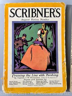 Magazines: 1926 Scribner's and (2) "The World's Work" including 1914. 