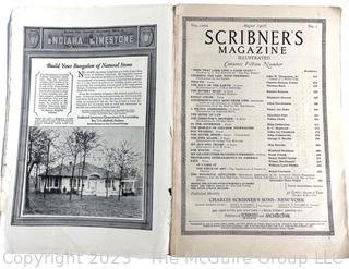 Magazines: 1926 Scribner's and (2) "The World's Work" including 1914. 