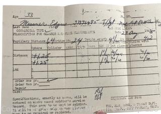 WW II Service Record Album of Edgar Messner