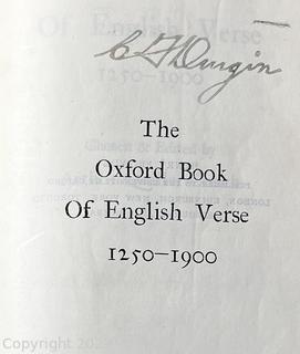 Books: Six (6) including Browning and Longfellow