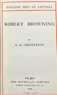 Books: Six (6) including Browning and Longfellow