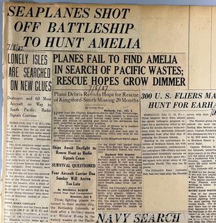 1930's Historical Events Newspaper Clippings