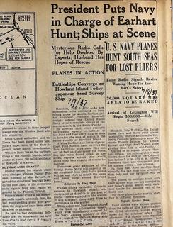 1930's Historical Events Newspaper Clippings