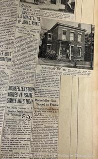 1930's Historical Events Newspaper Clippings