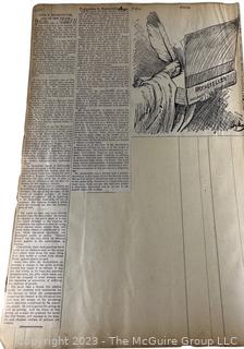 1930's Historical Events Newspaper Clippings