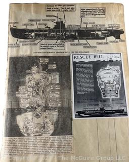 1930's Historical Events Newspaper Clippings