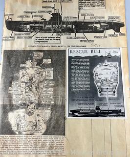 1930's Historical Events Newspaper Clippings