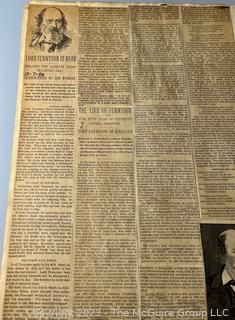 1930's Historical Events Newspaper Clippings