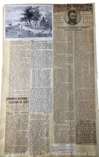 1930's Historical Events Newspaper Clippings