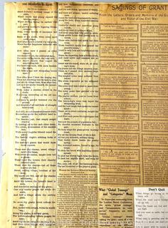 1930's Historical Events Newspaper Clippings