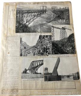 1930's Historical Events Newspaper Clippings