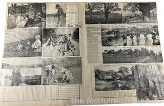 1930's Historical Events Newspaper Clippings