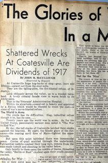 1930's Historical Events Newspaper Clippings