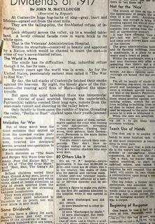 1930's Historical Events Newspaper Clippings