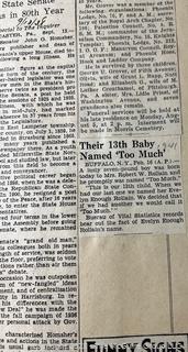 1930's Historical Events Newspaper Clippings