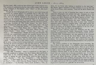 Loose Pages from book titled "The Noble Science - John Leech in the Hunting Field" by Thomas Bodkin. Published in London.  Descriptions of 14 Plates and Color Prints. 10 x 14" See the many photos posted in the photo gallery