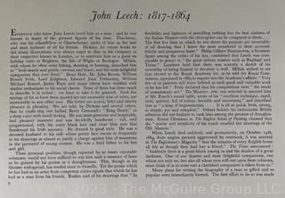 Loose Pages from book titled "The Noble Science - John Leech in the Hunting Field" by Thomas Bodkin. Published in London.  Descriptions of 14 Plates and Color Prints. 10 x 14" See the many photos posted in the photo gallery