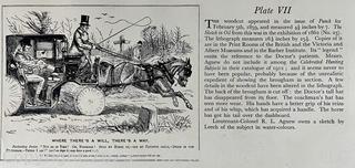 Loose Pages from book titled "The Noble Science - John Leech in the Hunting Field" by Thomas Bodkin. Published in London.  Descriptions of 14 Plates and Color Prints. 10 x 14" See the many photos posted in the photo gallery