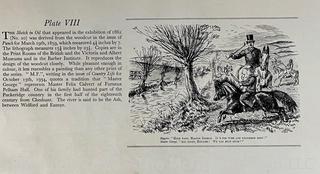Loose Pages from book titled "The Noble Science - John Leech in the Hunting Field" by Thomas Bodkin. Published in London.  Descriptions of 14 Plates and Color Prints. 10 x 14" See the many photos posted in the photo gallery