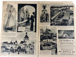 1933 The Chicago Daily Times Special Publication Featuring The Famous "Century Of Progress" Chicago World's Fair