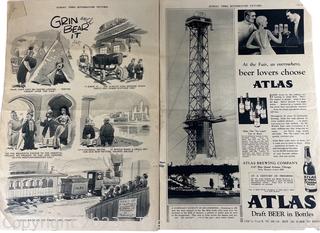 1933 The Chicago Daily Times Special Publication Featuring The Famous "Century Of Progress" Chicago World's Fair