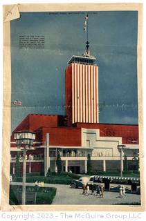 1933 The Chicago Daily Times Special Publication Featuring The Famous "Century Of Progress" Chicago World's Fair