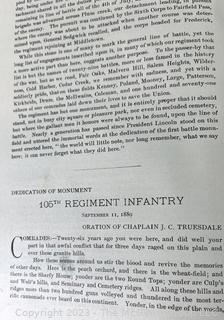 Book: Pennsylvania at Gettysburg Ceremonies at the Dedication of the Monuments Erected by the Commonwealth of Pennsylvania to Mark the Positions of the Pennsylvania Commands Engaged in Battles - Volume II 1893