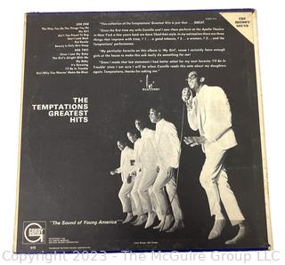 Vinyl Record Album: The Temptations, "The Temptations Greatest Hits", Gordy Records 1966.