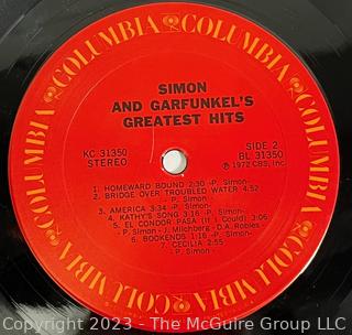 Vinyl Record Album: Simon And Garfunkel, "Simon & Garfunkel's Greatest Hits", Columbia Records 1972.