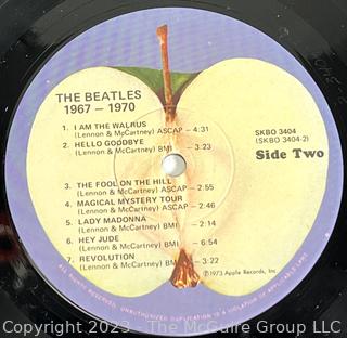 Vinyl Record Album: The Beatles, "The Beatles/1967-1970", (Blue Album) Apple Records 1973. 