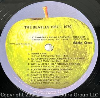 Vinyl Record Album: The Beatles, "The Beatles/1967-1970", (Blue Album) Apple Records 1973. 