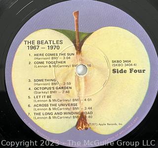 Vinyl Record Album: The Beatles, "The Beatles/1967-1970", (Blue Album) Apple Records 1973. 