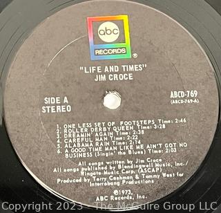 Vinyl Record Album: Jim Croce, "Life And Times", ABC Records 1973