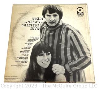 Vinyl Record Album: Sonny & Cher Double Vinyl Album, "Sonny & Cher's Greatest Hits", ATCO Records 1967.