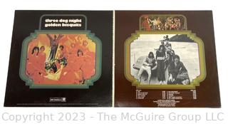 Vinyl Record Album: Three Dog Night, "Golden Biscuits", ABC Records 1971.