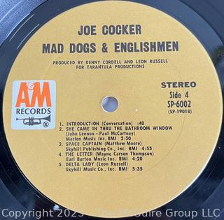 Vinyl Record Album: Joe Cocker Double Vinyl Album, "Mad Dogs & Englishmen", A&M Records 1970.