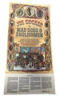 Vinyl Record Album: Joe Cocker Double Vinyl Album, "Mad Dogs & Englishmen", A&M Records 1970.