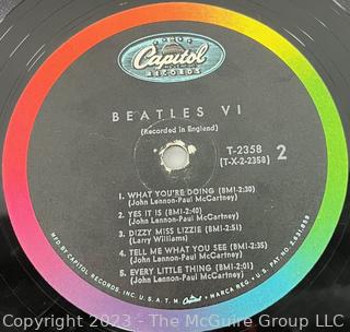 Vinyl Record Album: The Beatles, "Beatles VI", Capitol Records 1965.