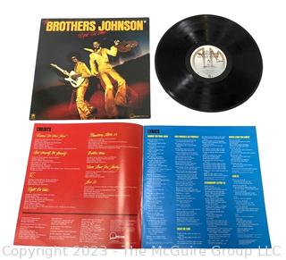 Vinyl Record Album: The Brothers Johnson, "Right On Time", A&M Records 1977.