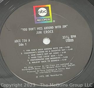 Vinyl Record Album: Jim Croce, "You Don't Mess Around With Jim", ABC Records 1972.