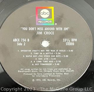 Vinyl Record Album: Jim Croce, "You Don't Mess Around With Jim", ABC Records 1972.