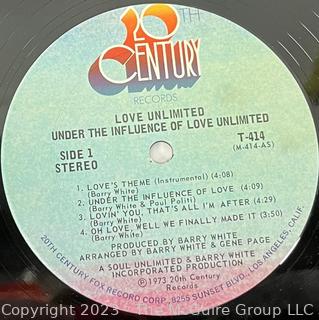 Vinyl Record Album: Love Unlimited, "Under The Influence Of Love Unlimited", 20th Century Records 1973.