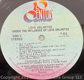 Vinyl Record Album: Love Unlimited, "Under The Influence Of Love Unlimited", 20th Century Records 1973.