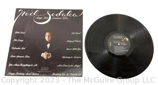 Vinyl Record Album: Neil Sedaka, "Neil Sedaka Sings His Greatest Hits", RCA Victor Records 1962.