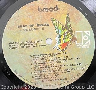 Vinyl Record Album: Bread, "The Best Of Bread Volume Two", Elektra Records 1974.