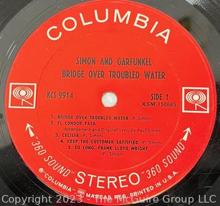 Vinyl Record Album: Simon And Garfunkel, "Bridge Over Troubled Water", Columbia Records 1970.