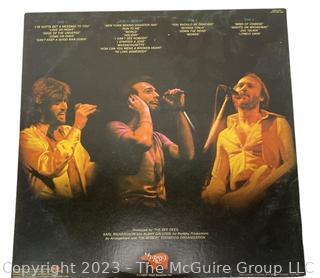 Vinyl Record Album: Bee Gees Double Vinyl Album, "Here At Last - Live", RSO Records 1977.